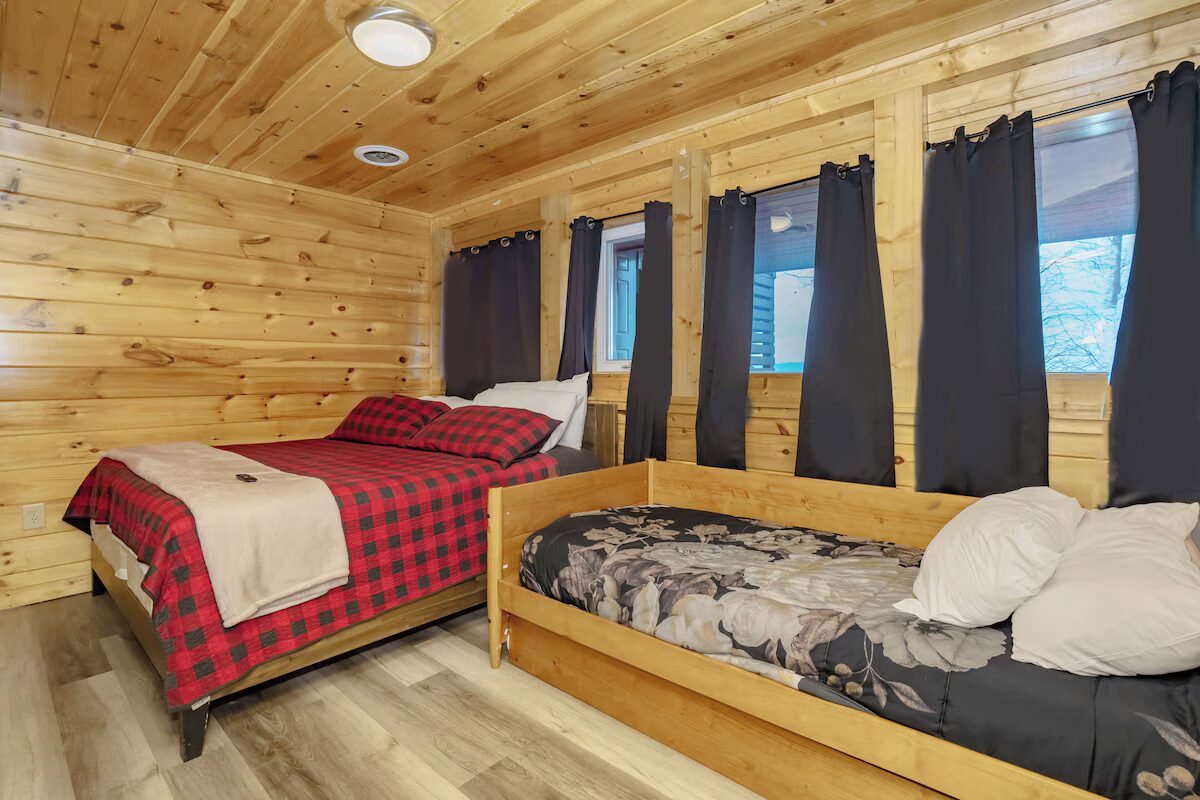 Private bedrooms